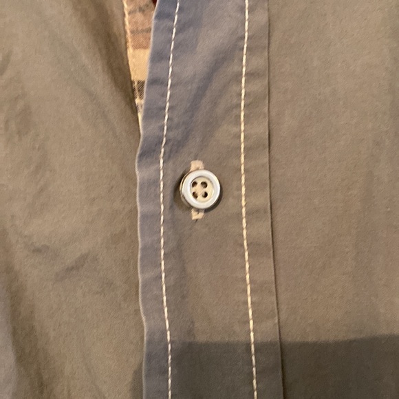 True Nation gray button down good condition - Picture 4 of 4